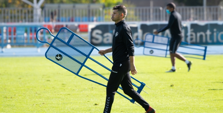 Hidalgo, a l'entrenament d'avui | Roger Benet